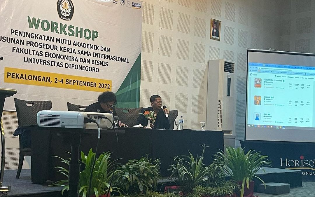 Workshop Peningkatan Mutu Akademik dan Penyusunan Prosedur Kerjasama Internasional