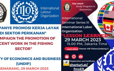 Kegiatan Internasional  Program Studi S1 Ekonomi Undip dan ILO