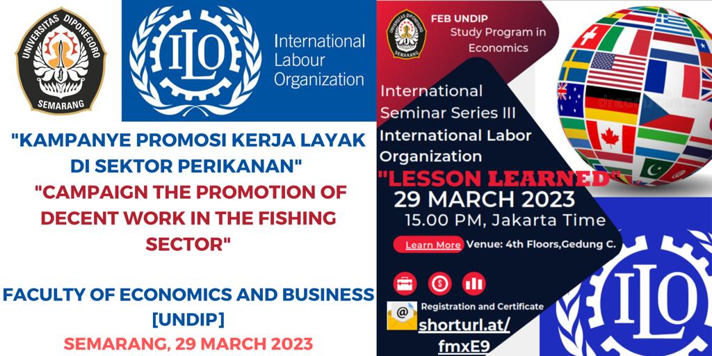 Kegiatan Internasional  Program Studi S1 Ekonomi Undip dan ILO