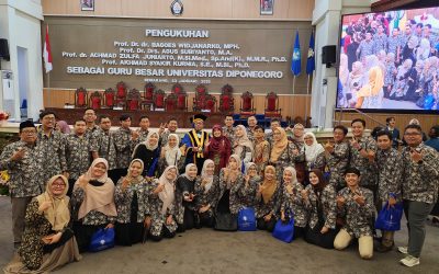 Pengukuhan Guru Besar UNDIP Prof. Akhmad Syakir Kurnia, S.E., M.Si., Ph.D di Bidang Ilmu Ekonomi