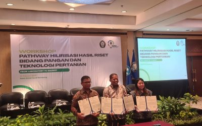 Workshop : Pathway Hilirisasi Hasil Riset Bidang Pangan dan Teknologi Pertanian