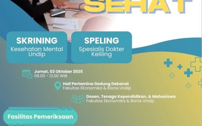 FEB UNDIP Holds Mental Health Screening and Mobile Specialist Doctor Program