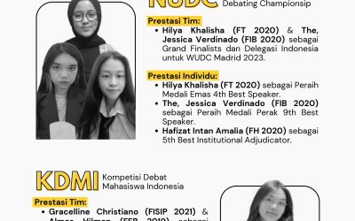 Selamat atas Prestasi Mahasiswa FEB UNDIP di NUDC dan KDMI 2022