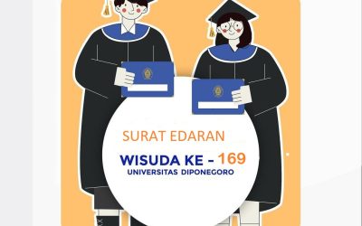 Edaran Wisuda periode 169 Universitas Diponegoro